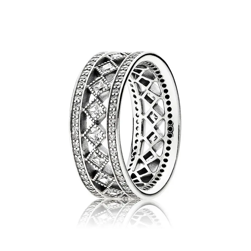 25 стилей, модное поступление, 925 пробы, серебряное кольцо, амулеты, 6 цветов, капля масла, жемчуг, сделай сам, полное Кристальное кольцо для женщин, ювелирное изделие - Цвет основного камня: R103