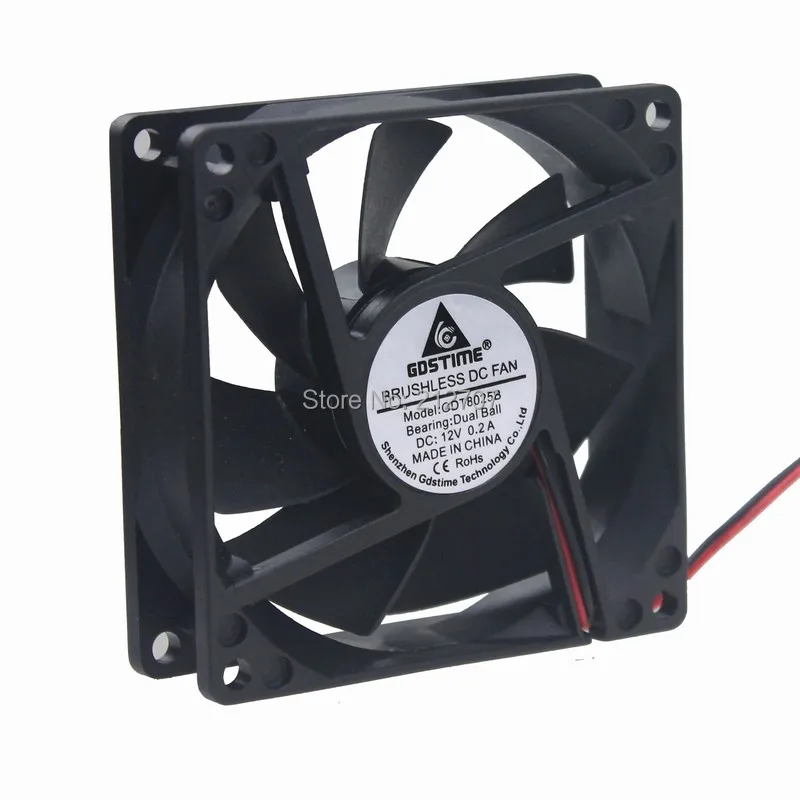 80mm fan 12v 2