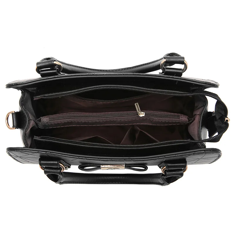 Hot Sale Fashion Women Leather Handbag Inclined Female Bow-knot Shoulder Bags Handbags Lady Shoppin