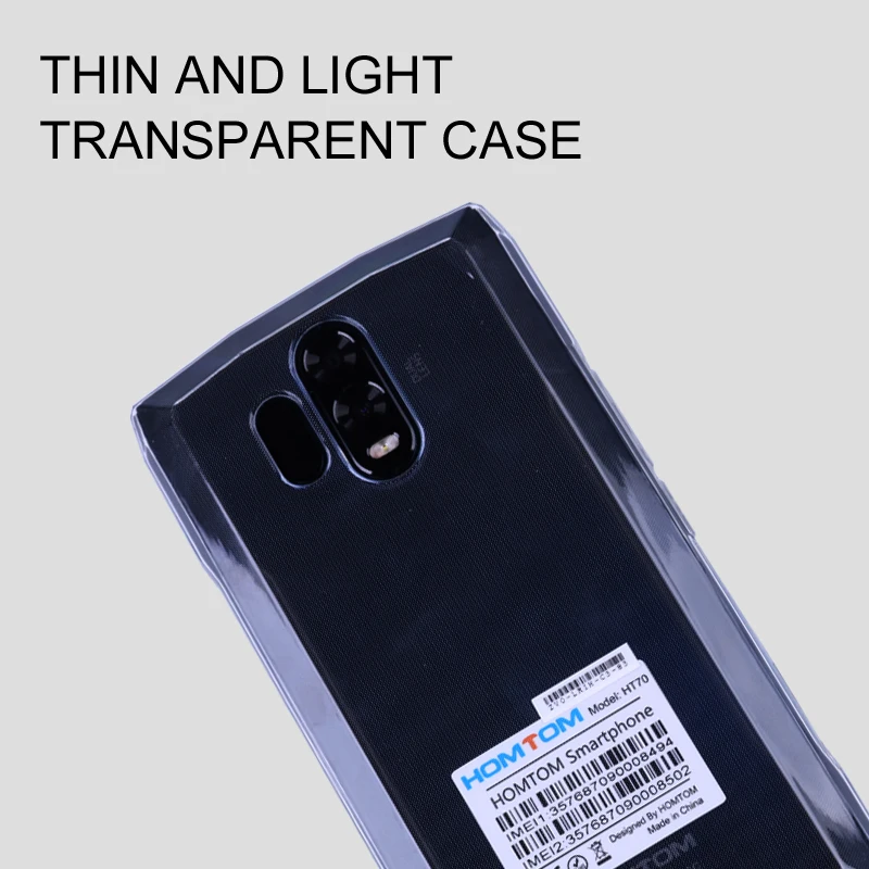 Для смартфона HT70 Чехол Мягкий Силиконовый ТПУ чехол для полная защита