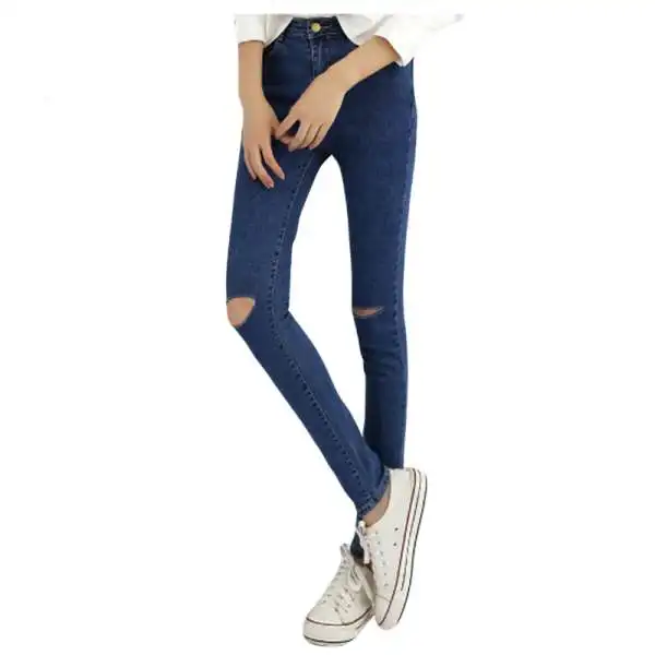 Woman's Jeans Pants Womens Fall Female Denim stretch