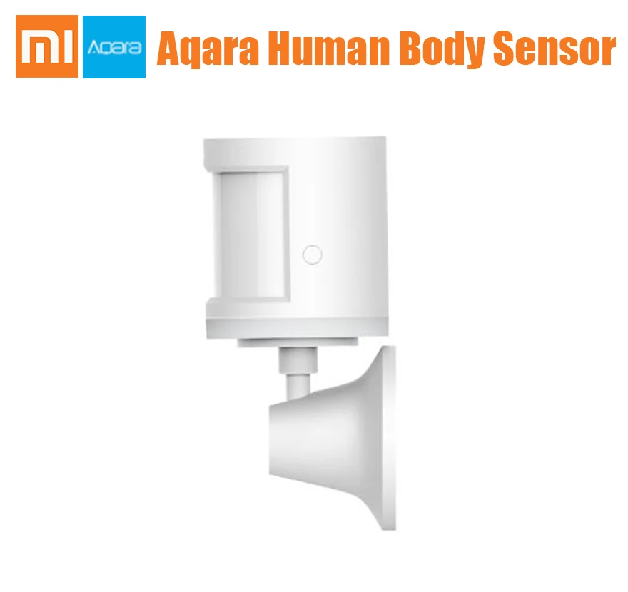

Xiaomi Aqara Human Body Sensor ZigBee Wireless Connection Light Intensity Sensors Work with Xiaomi Gateway 2 Mijia Motion Sensor