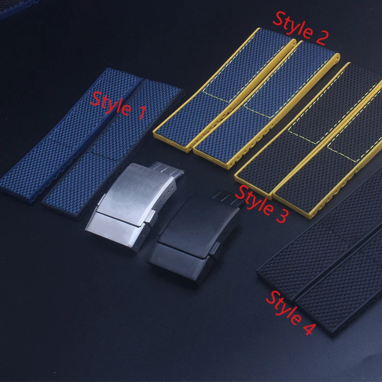 22 мм нейлон черный синий ремешок для часов Ремешок для Breitling ремешок для navitimmer WORLD Avenger/navitimmer belt