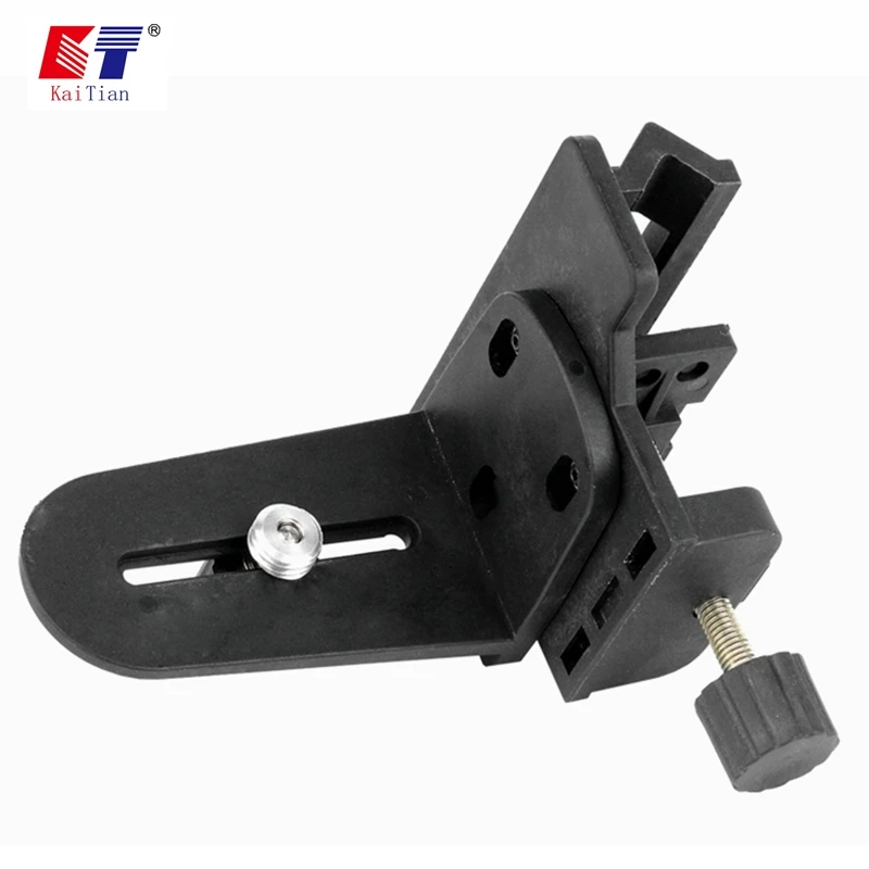 

KaiTian Laser Level 5/8 inch Quick Bracket for Extension Rod and Adjustable Height 635nm Red Lazer Level