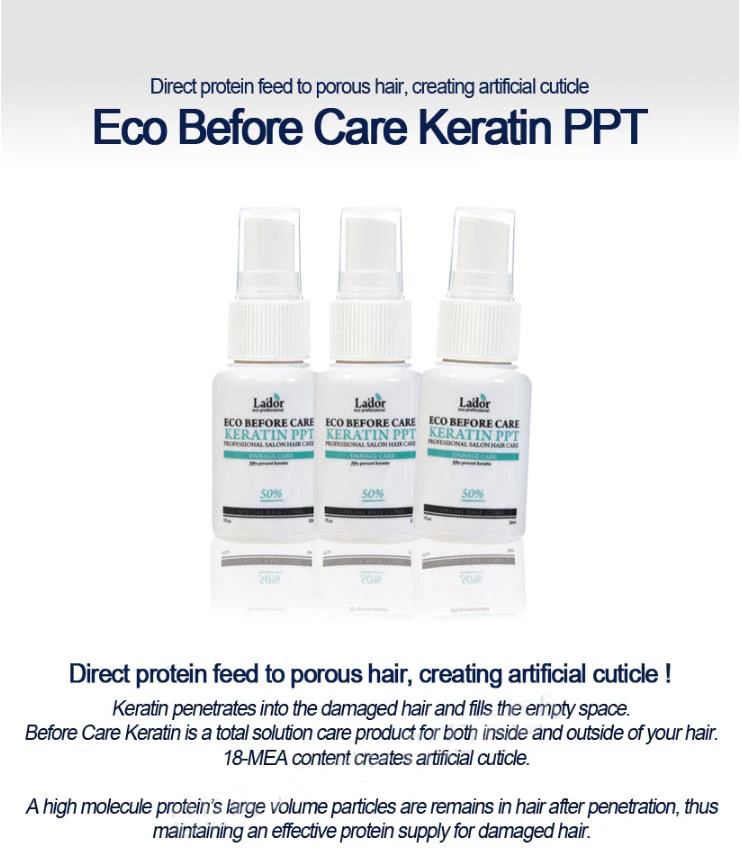 Средство для ухода за волосами LADOR Eco Before Care с кератином PPT 30 мл|Уход и кожей головы|