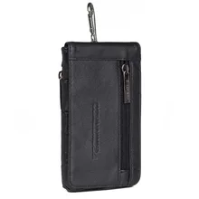 Мужская поясная сумка из натуральной воловьей кожи на крючках, ремень, кошелек, держатель для карт 5,2-5,5 дюймов, мобильный сотовый Чехол для телефона, карманные сумки