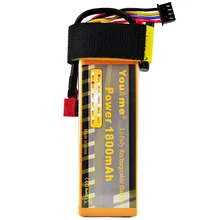 You&Me Lipo Battery 11.1V 1800mah 25C RC Batteria AKKU For Cars Helicopter DJI Models