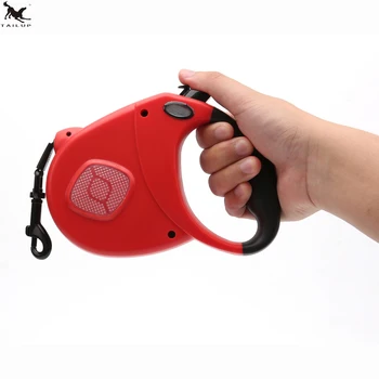 

TAILUP 8M Retractable Dog Leash Rope Solid Nylon Dog Chain Lead Harness Extending Outdoor Safety Dog Leashes for Collar CL114