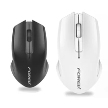 Милый черно-белый usb-ресивер беспроводной мыши оптическое использование 1 AA батареи(не входят в комплект) Энергосбережение симметричный подъем-правая рука для офиса