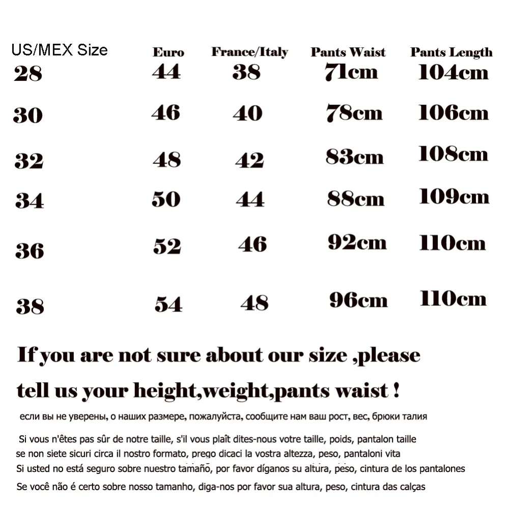 size jean