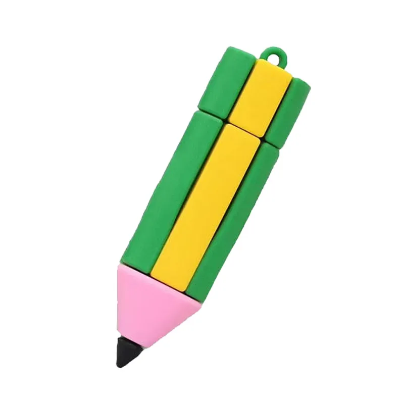 Новинка 2019 флеш накопитель USB pencil 64 Гб/32 ГБ/16 ГБ/8 ГБ 2 0 для студентов|USB