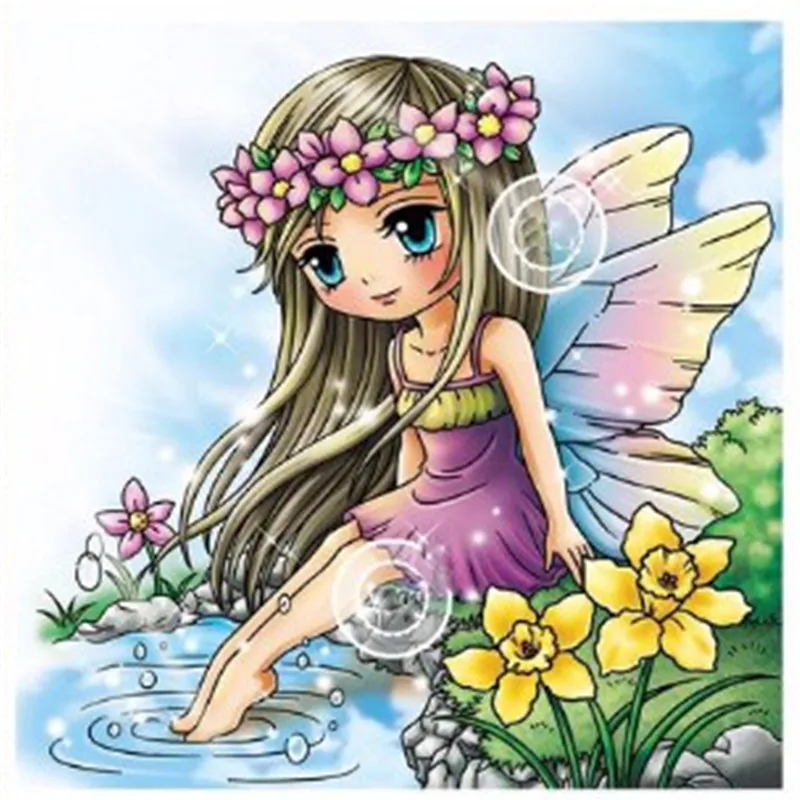 

Butterfly Fairy Transparent Clear Silicone Stamp/Seal for DIY scrapbooking/photo album Decorative clear stamp sheets