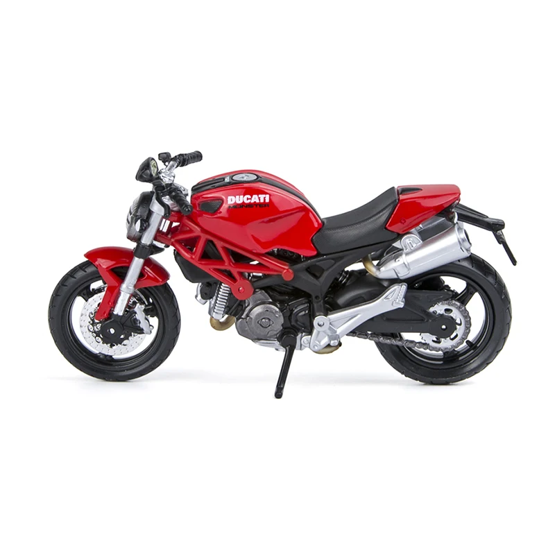 Maisto 1:18 модели мотоциклов Ducati Monster 696 красный литой под давлением мото миниатюрная гоночная игрушка для коллекции подарков