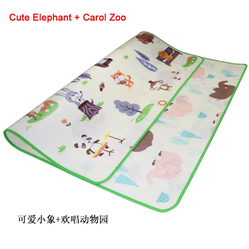 Baby Play Mat Puzzle 200x180cm x0.5cm Children's Crawling Foam Mat Toys Tapete Infantil Kids Carpet Developing Mat Dinosaur
