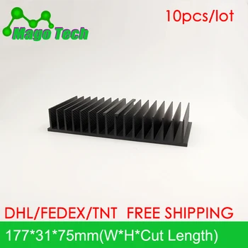

LED Aluminum Heatsink Plate Grow Light Radiator Cooling Cooler Fit Transistor IC Thermal Conductivity LED Radiator Electronics