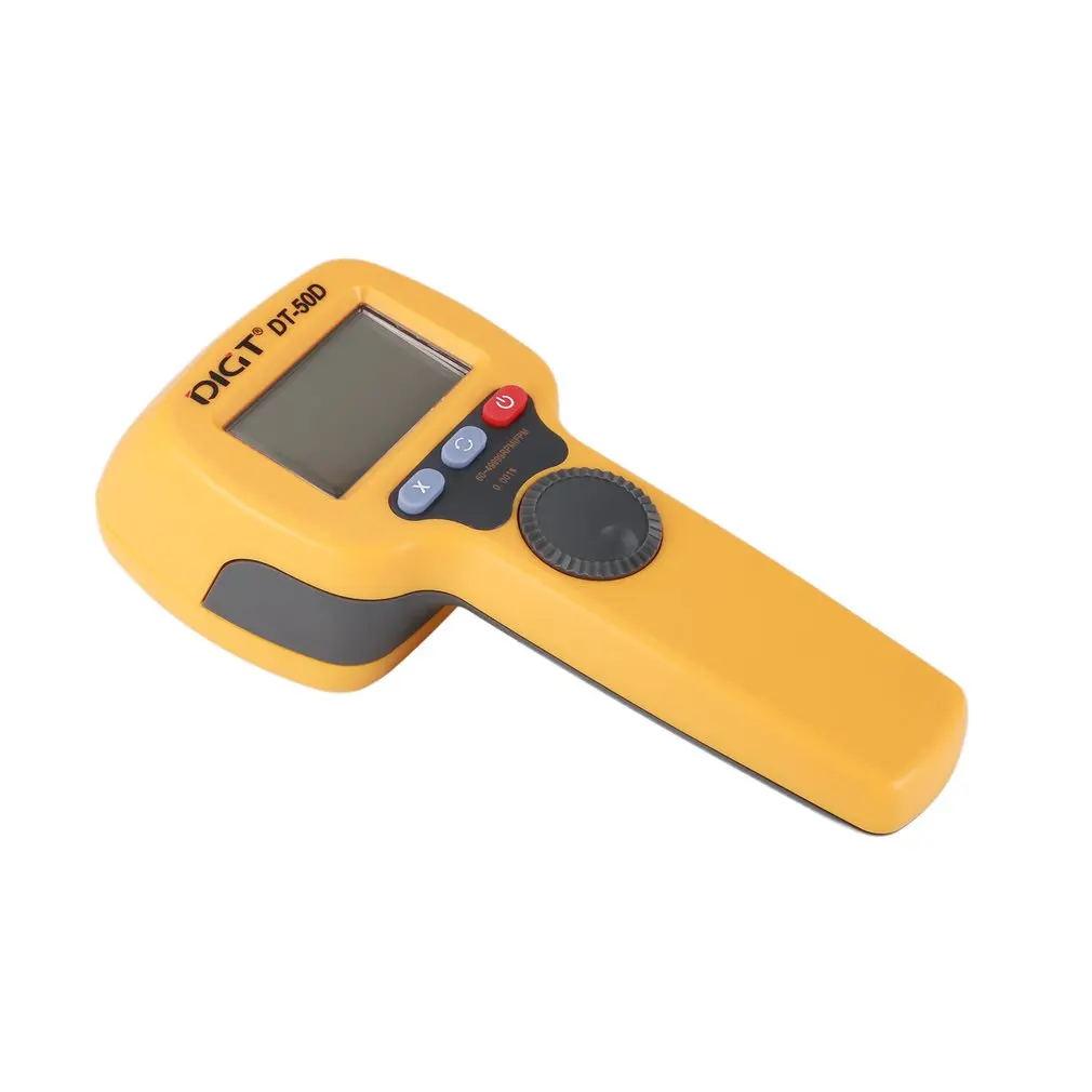 DIGT DT-50D 7,4 V 1100mAh 60-49999 Strobes/min 750LUX ручной работы светодиодный стробоскоп измерение скорости вращения вспышка велометр