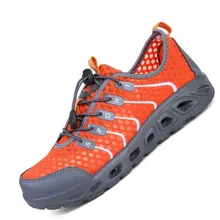 Унисекс новые ботинки для воды пляжные сандалии женские легкие спортивные кроссовки дышащая сетчатая обувь быстросохнущая уличная