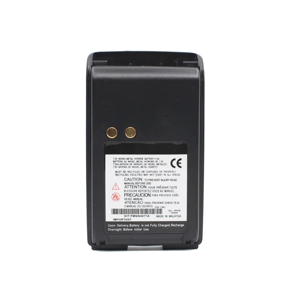 1500 Mah Ni-MH Pmnn4071 Аккумулятор для Motorola Mag Один Bpr40 Портативный радио A8 Mp300