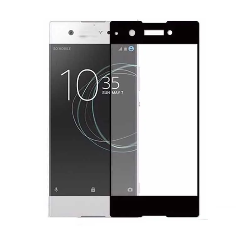 Закаленное стекло с полным покрытием для Sony Xperia 10 Plus 1 Защитная пленка экрана XA2