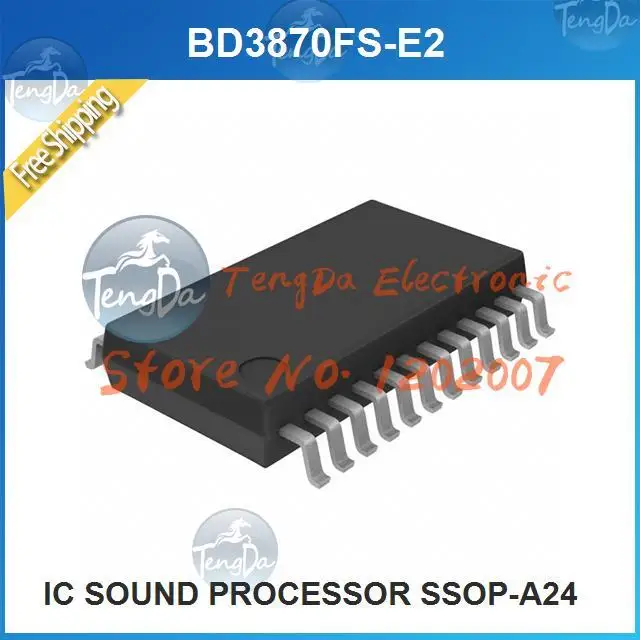 5 шт. / lot BD3870FS E2 IC звук процессор SSOP A24 3870 BD3870|processor specifications|processorprocessor server |
