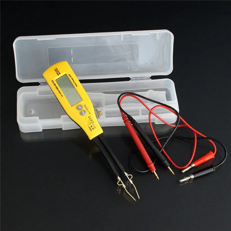 HoldPeak HP-990B Auto Range SMD Meter Resistor Capacitor Diode/Continuity/Battery Tester 4000 Counts with Relative Mode