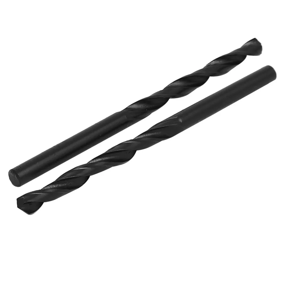 

Uxcell 10pcs 4.8-5.9mm High Quality HSS High Speed Steel Straight Shank Metric Twist Drill Bit Drilling Tool for Rotary Tool