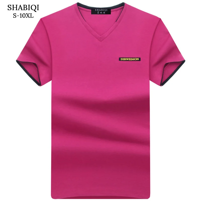 SHABIQI Классическая брендовая мужская рубашка, Мужская рубашка поло, Мужская рубашка поло с коротким рукавом, дизайнерская рубашка поло размера плюс 6XL 7XL 8XL 9XL 10X - Цвет: purple