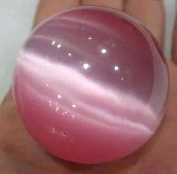 

SCY fast Shipping40mm Pink Mexican Opal Sphere, Crystal Ball/ ZJ42326