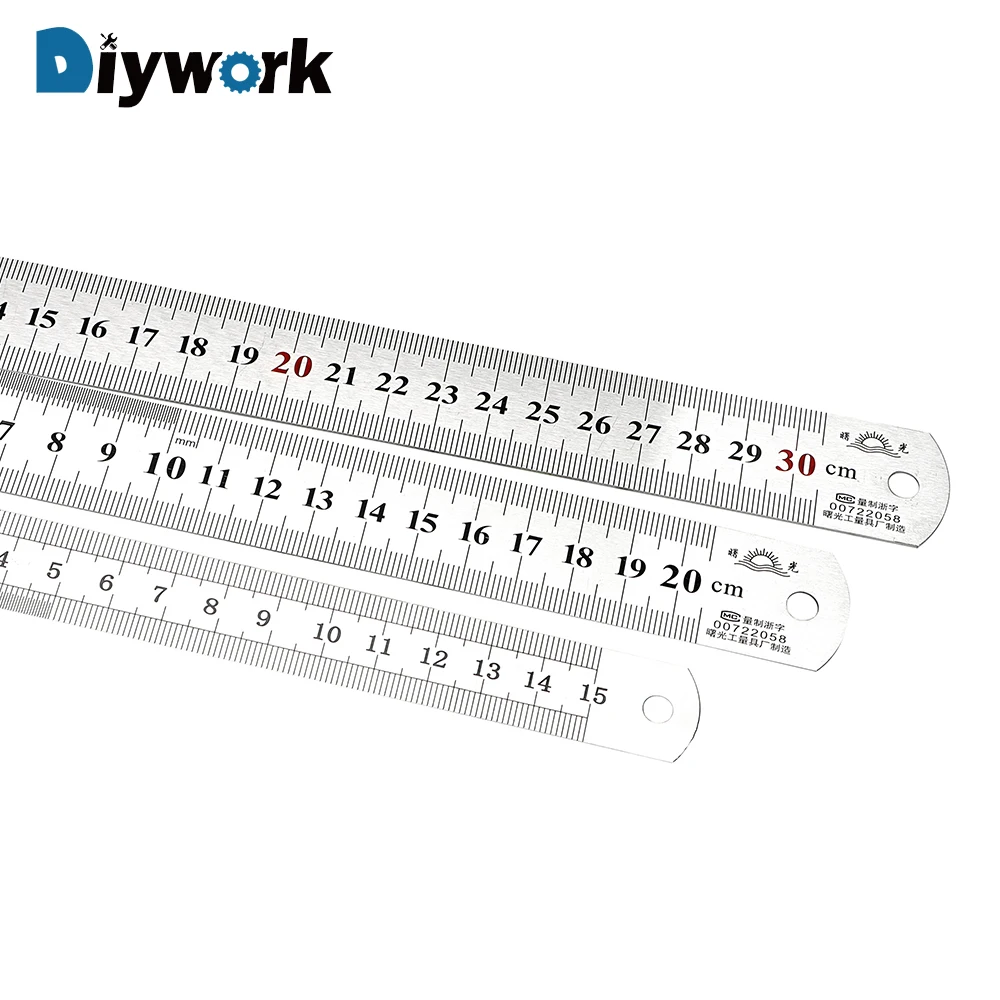 DIYWORK двусторонние измерительные инструменты из нержавеющей стали Прецизионная