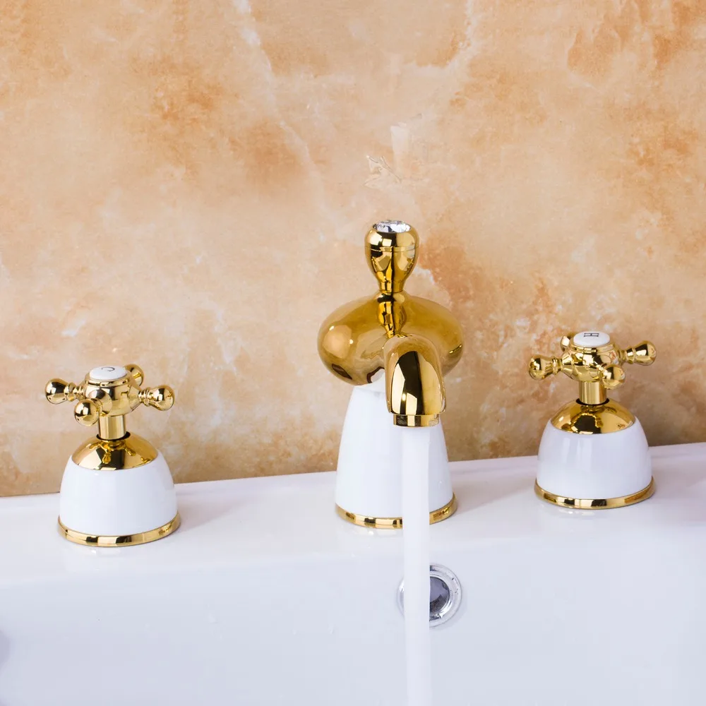 3 قطع kemaidi العتيقة النحاس و الذهب السيراميك والرخام الطابق الخيالة الحمام خلاط حوض الحمام بالوعة الغرور صنبور المياه صنبور الحمام الحنفيات 3 قطع kemaidi العتيقة النحاس و الذهب السيراميك والرخام الطابق الخيالة الحمام خلاط حوض الحمام بالوعة الغرور صنبور المياه صنبور الحمام الحنفيات