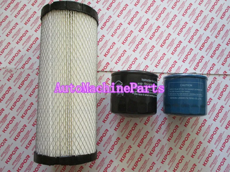 Oil Filter & Air Filter & Fuel Filter Fit For Kipor KDE11SS KDE16SS
