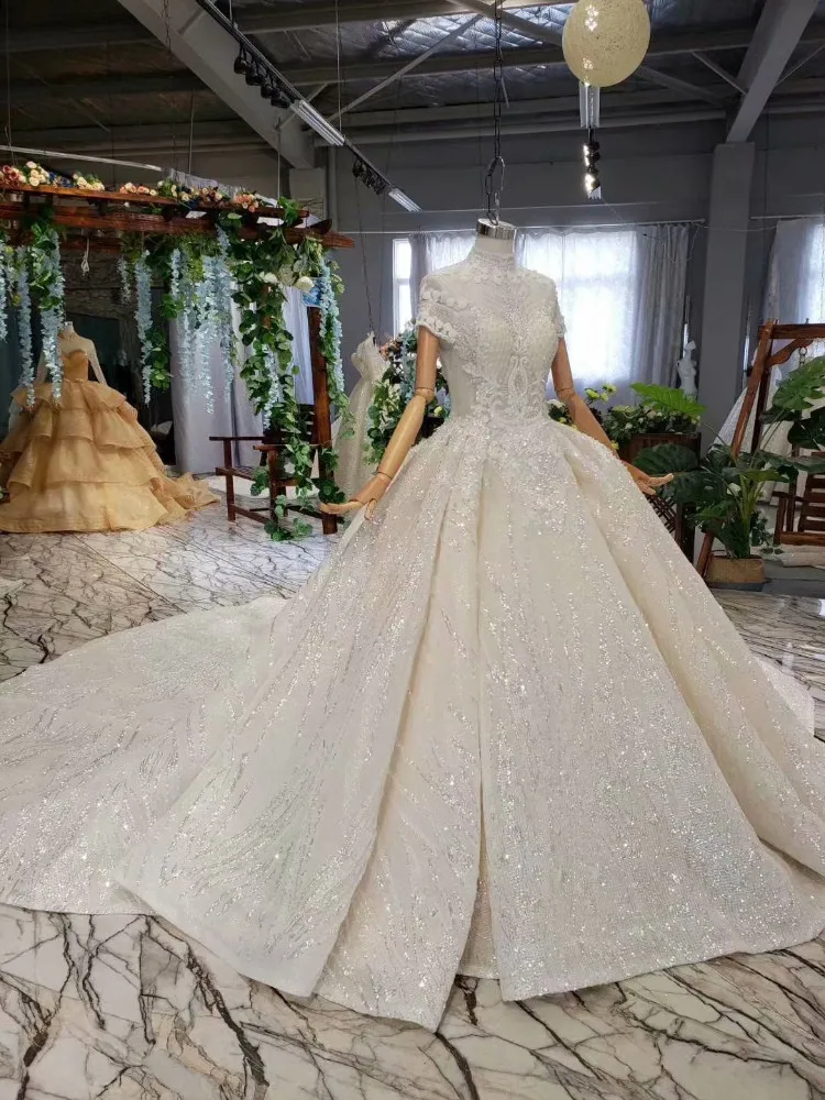 Elegantes Vestidos Largos короткий рукав с цветочным узором свадебное платье с аппликацией свадебное платье с пуговицами на спине; Vestido De Novia Fotos реалов