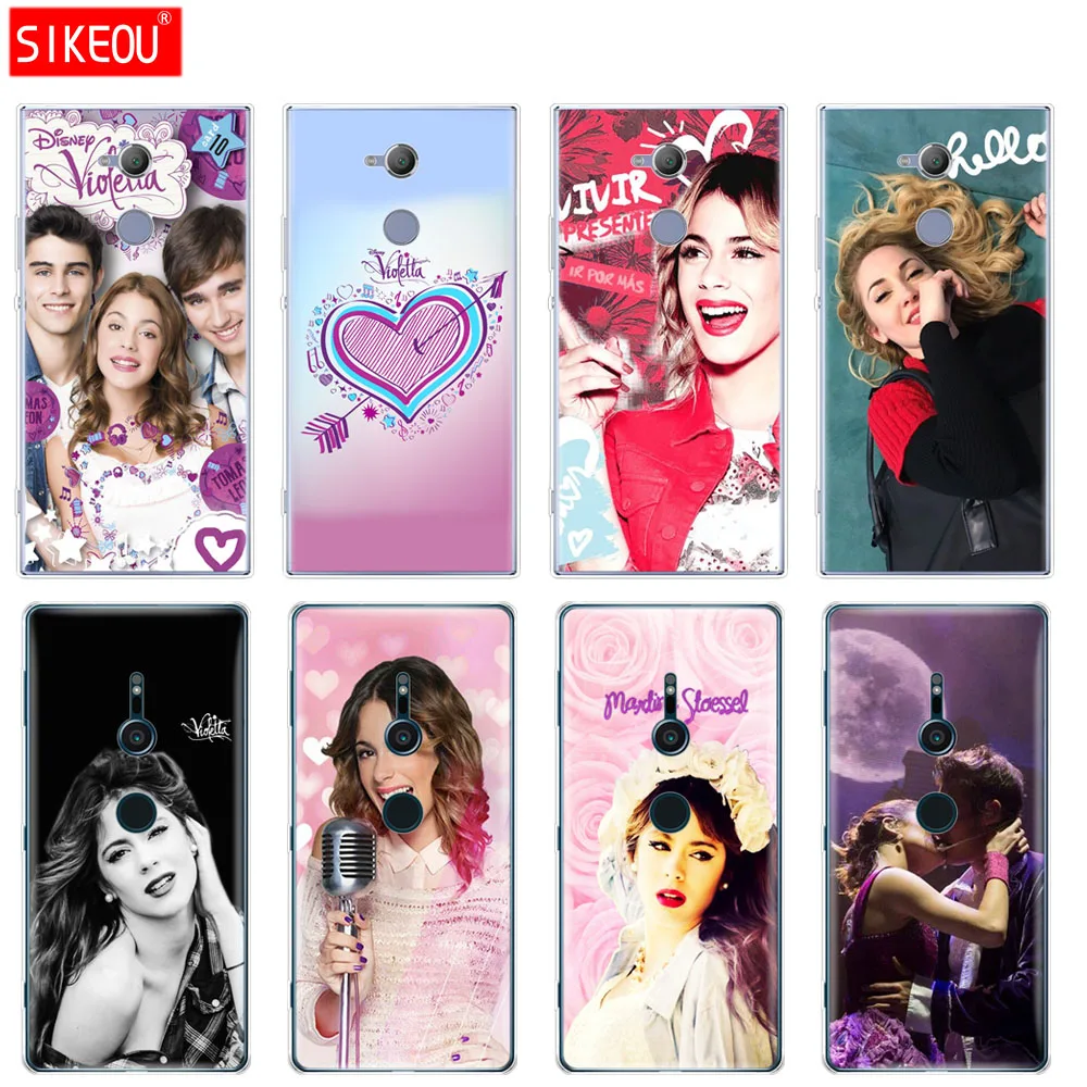 silicone Cover phone Case for sony xperia XA1 XA2 ULTRA PLUS L1 L2 XZ1 XZ2 compact XZ PREMIUM Violetta tv show | Мобильные телефоны
