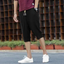 MRMT брендовые Летние Новые укороченные мужские короткие мужские брюки Версия льняного свободного покроя Breechcloth Обрезанные Галстуки