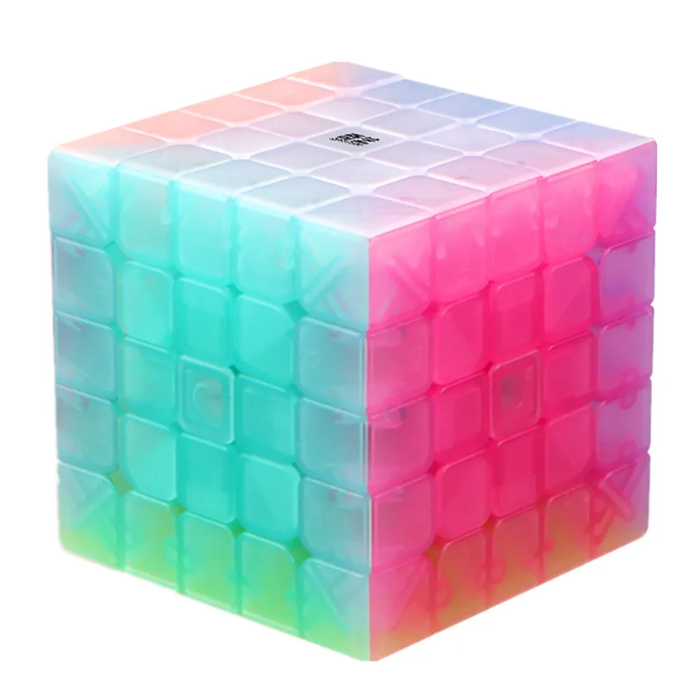Cuber Speed QiYi QiZheng S 5x5 Jelly cube MoFangGe MFG Qizheng jelly 5x5x5 скоростной куб|Головоломки| |