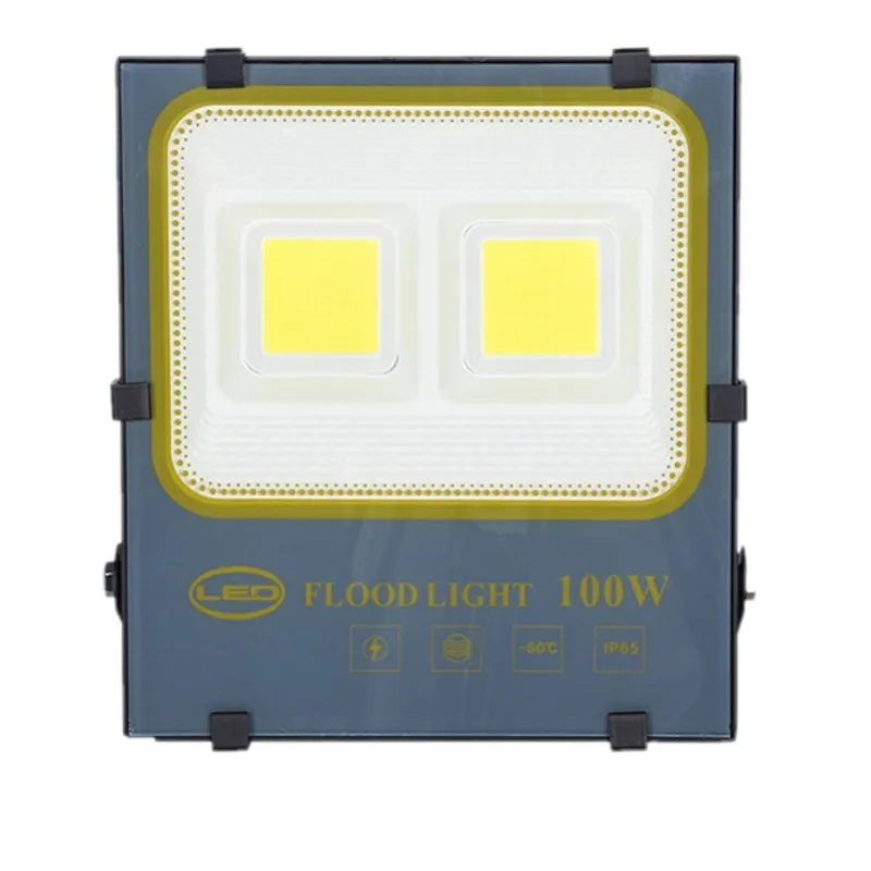 

2pcs COB Led Flood light 50W 100W 200W Outdoor Lighting Waterproof IP65 Reflector Led Floodlight Outdoor Street Lighting