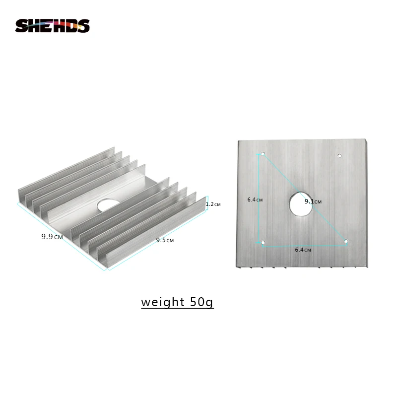 

SHEHDS Extruded Aluminum Heatsink For LED Par Or Moving Head Lighting Electronic Power Board Heat Dissipation Cooling Cooler