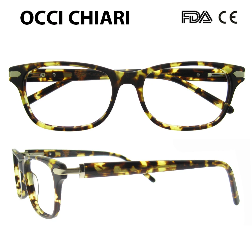 OCCI очки CHIARI оправа женские винтажные Ретро Деми полная оптическая близорукость