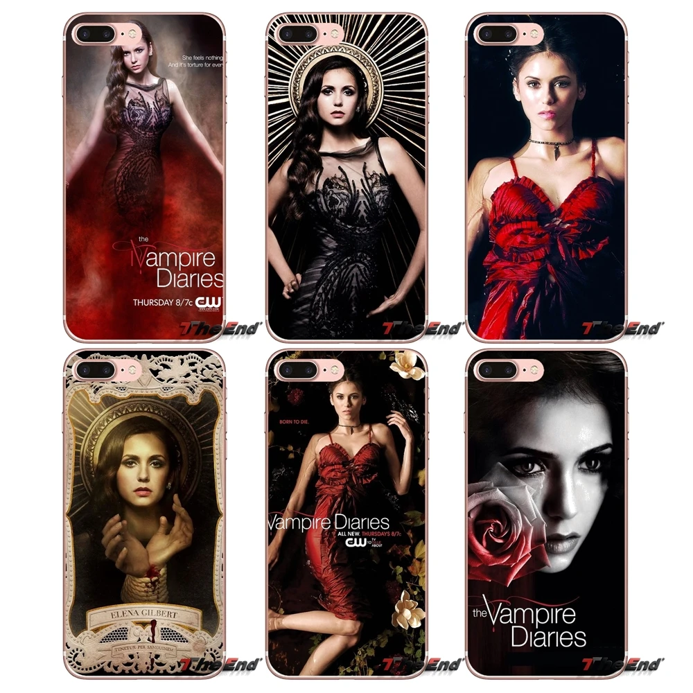 

Phone Case the Vampire Diaries Elena Gilbert For Huawei P Smart Y6 P8 P9 P10 Plus Nova P20 Lite Pro Mini 2017 SLA-L02 SLA-L22 2i