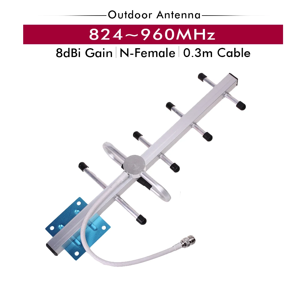 70dB усиления 20dBm 2G GSM 900 мобильный усилитель сети МГц Сотовая связь сигнала репетир