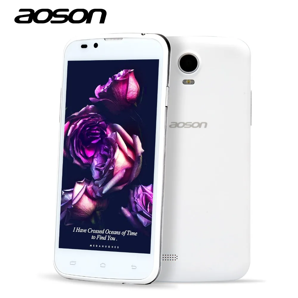 1 шт./лот Aoson G506 Разблокирована Android 3 Г Смартфон MTK6572 Dual Core 4.4 5 Дюймов IPS 854*480 P 5.0MP Sim GPS