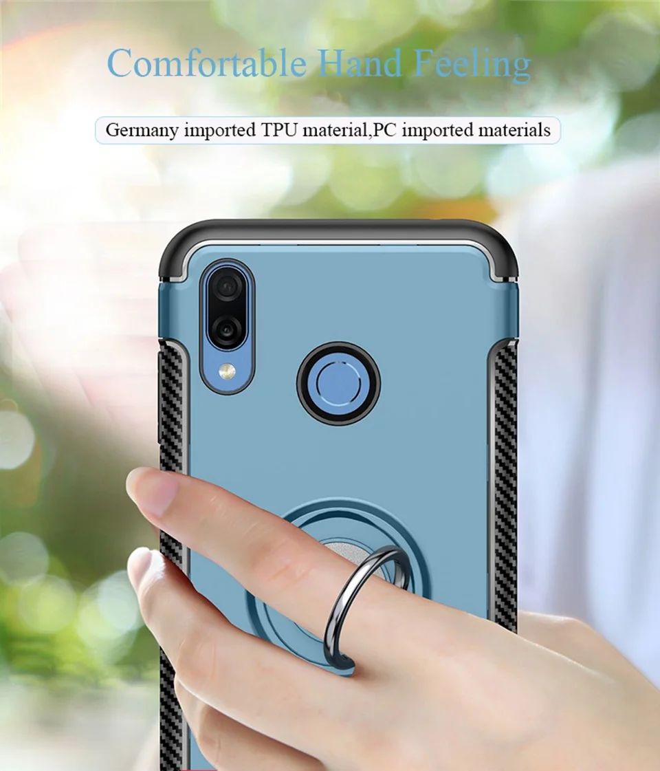 Ring Case for Huawei Nova 3 3i 2 2S 2i Case Mate 10 Coque Magnetic Nova3 Cover for Huawei P20 Pro Honor 10 9 8 7X P10 Lite Case (6)