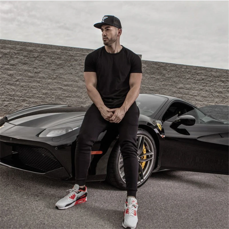 Sporting Clothing Men Sweatpants-6