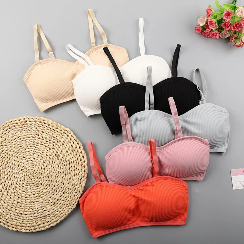 

Elastic Padded Tube Top Sexy Female Camisoles Beauty Back Anti-light Wrapped Chest H