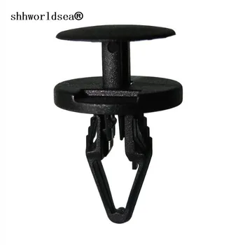 

shhworldsea 100PCS Dash panel vents fender push type retainer for GM 1997-On For Ford auto plastic clips car fastener rivet