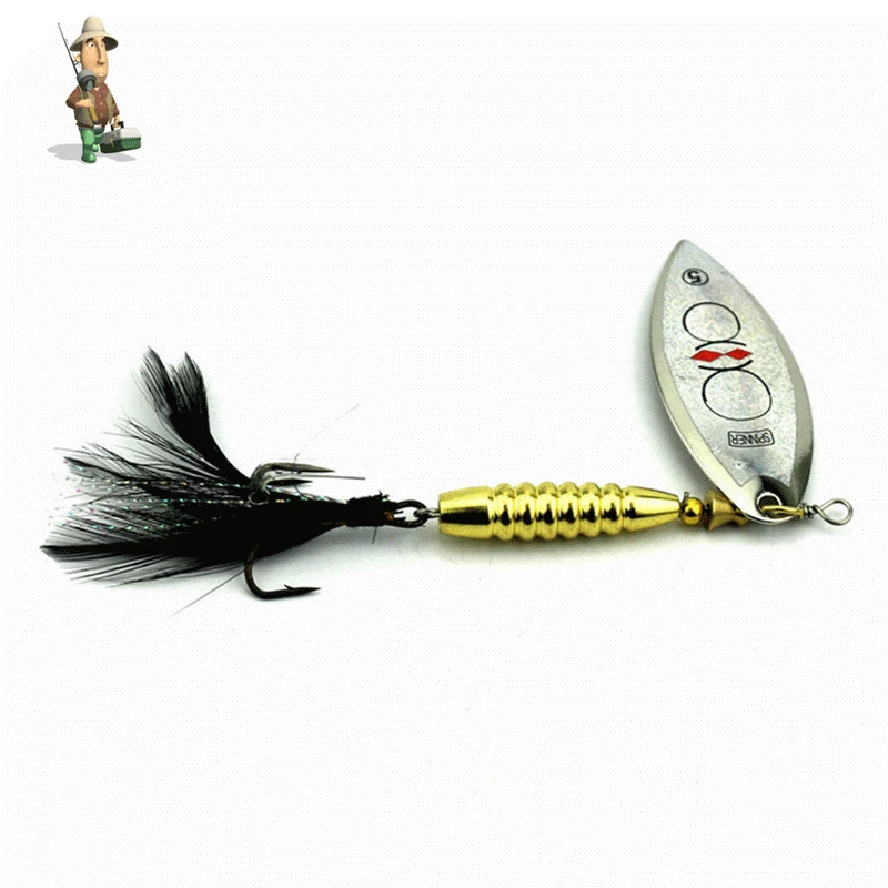 

Bait for Fishing Spoon Backlight 17.5g Artificial Fishing Lures with Treble Hook Wobblers for trolling on pike *pesca acessorios