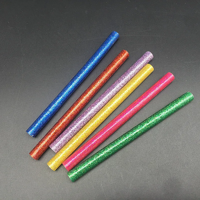 

Color Mixed 7x10cm Hot Melt Glue Stick Small Hot Melt Adhesive Rod For Glue Gun Glitter Glue Stick
