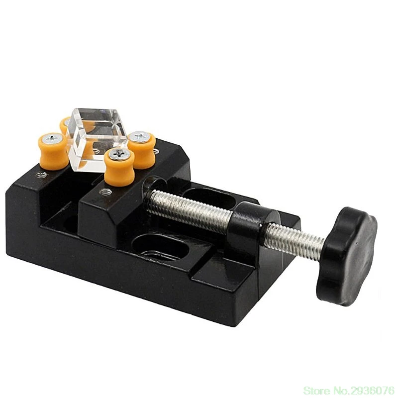 Mini Carving Bench Clamp Drill Press Vice Hand Micro Clip Flat DIY Tools