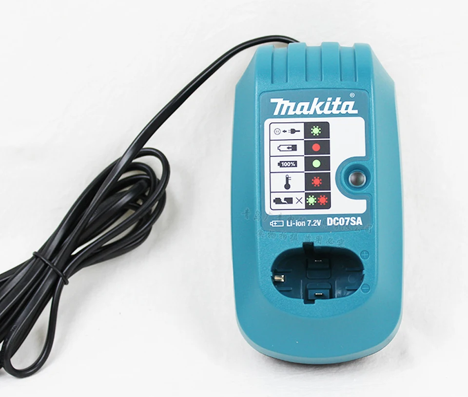 Япония Makita DF010DSE зарядная отвертка электрическая отвертка Складной Тип Двойной литиевой батареи легкий дизайн