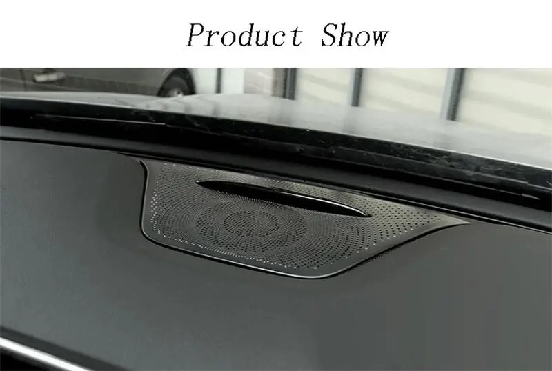 Автомобильный Стайлинг аудио динамик дверь громкий динамик накладка наклейки для Mercedes Benz A GLA CLA класс W176 X156 C117 авто аксессуары